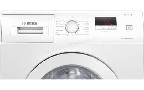 bosch lave-linge hublot waj28037ff|Présentation du lave.